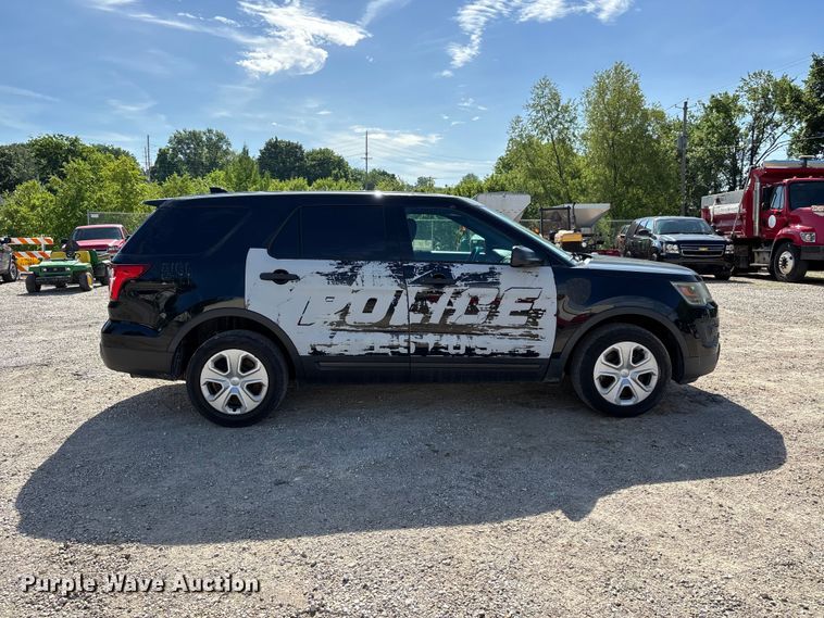 image for item DQ5484 2016 Ford Explorer Police Interceptor SUV