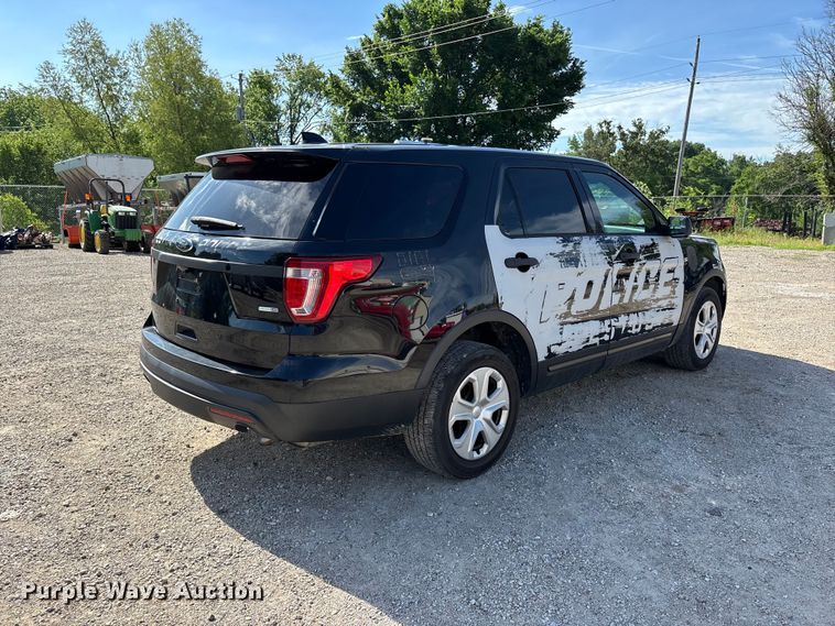 image for item DQ5484 2016 Ford Explorer Police Interceptor SUV