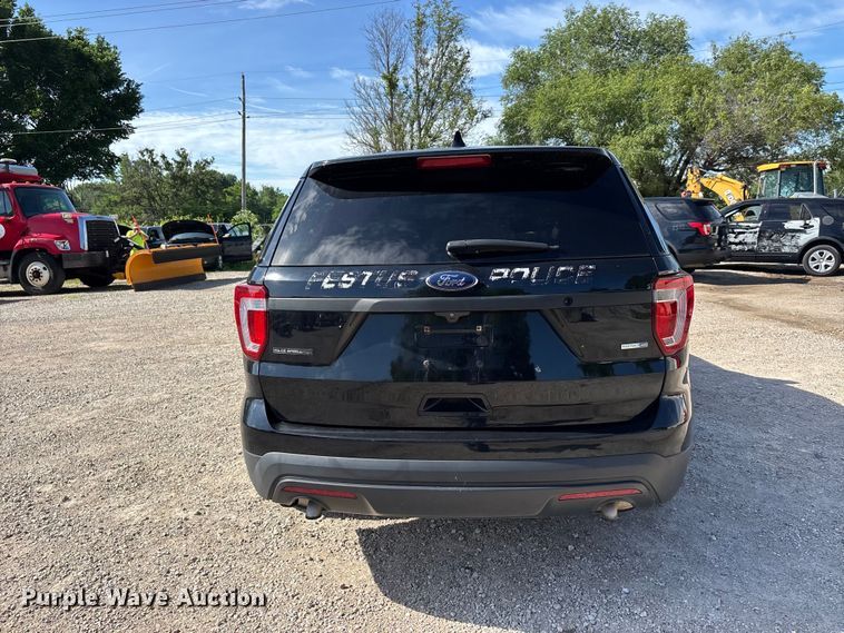 image for item DQ5484 2016 Ford Explorer Police Interceptor SUV