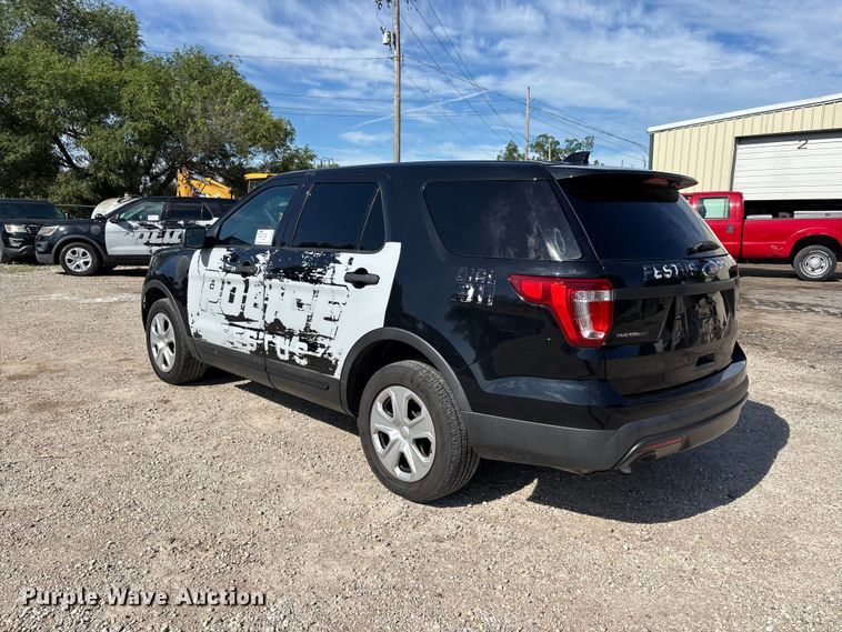 image for item DQ5484 2016 Ford Explorer Police Interceptor SUV