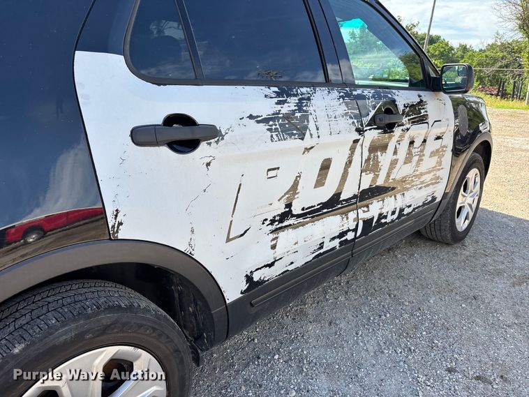 image for item DQ5484 2016 Ford Explorer Police Interceptor SUV