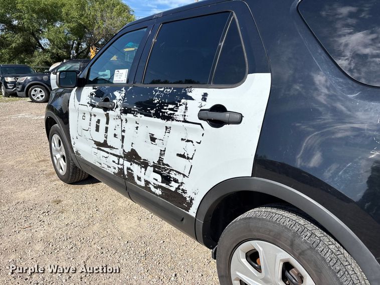 image for item DQ5484 2016 Ford Explorer Police Interceptor SUV
