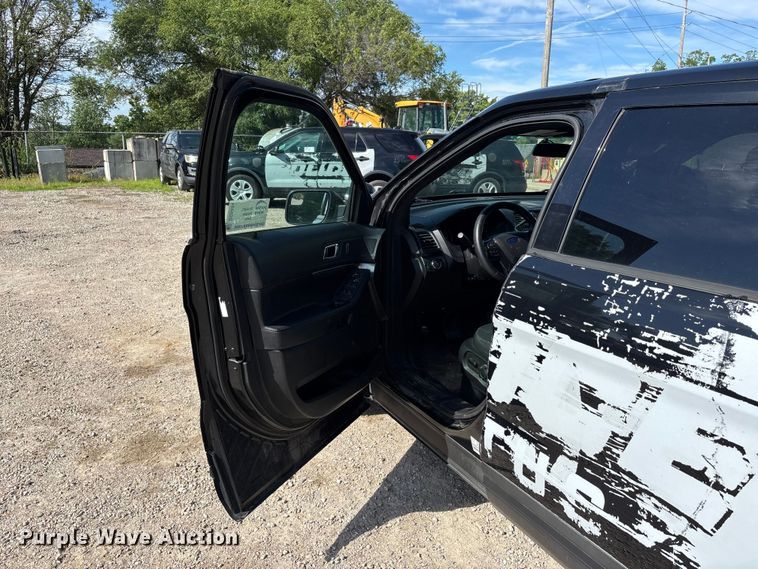 image for item DQ5484 2016 Ford Explorer Police Interceptor SUV