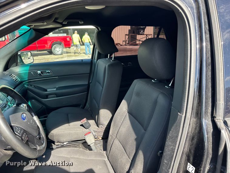 image for item DQ5484 2016 Ford Explorer Police Interceptor SUV