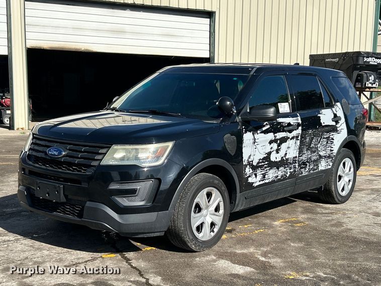 image for item DQ5485 2016 Ford Explorer Police Interceptor SUV