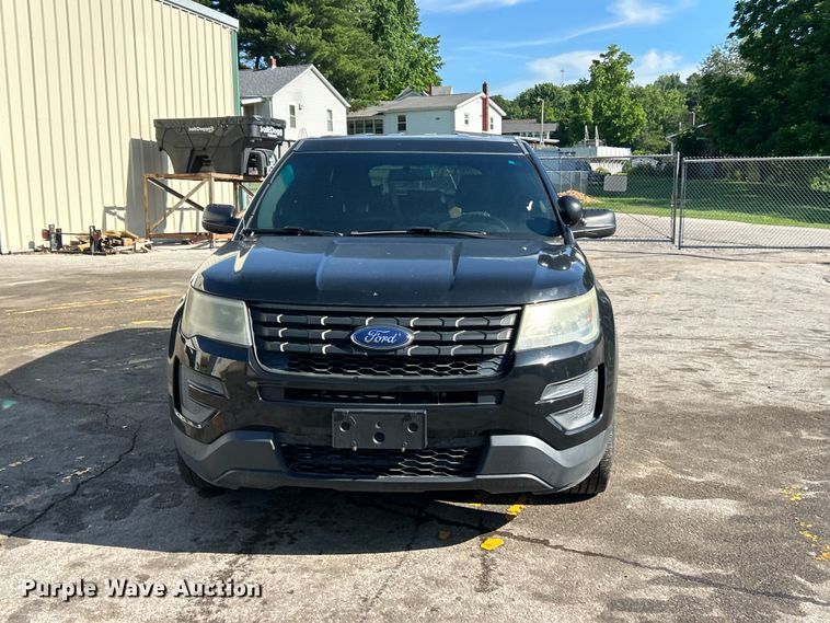 image for item DQ5485 2016 Ford Explorer Police Interceptor SUV