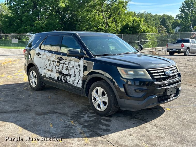 image for item DQ5485 2016 Ford Explorer Police Interceptor SUV