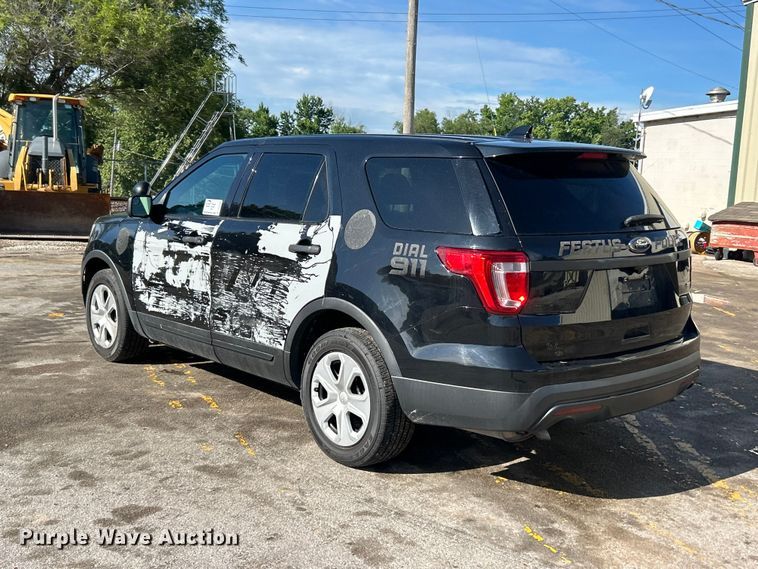 image for item DQ5485 2016 Ford Explorer Police Interceptor SUV