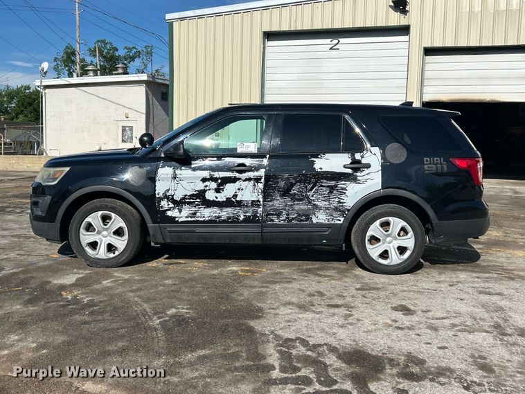 image for item DQ5485 2016 Ford Explorer Police Interceptor SUV
