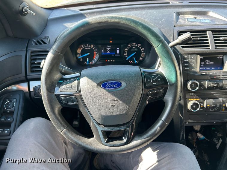 image for item DQ5485 2016 Ford Explorer Police Interceptor SUV