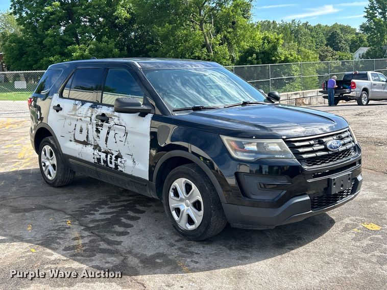 image for item DQ5486 2017 Ford Explorer Police Interceptor SUV