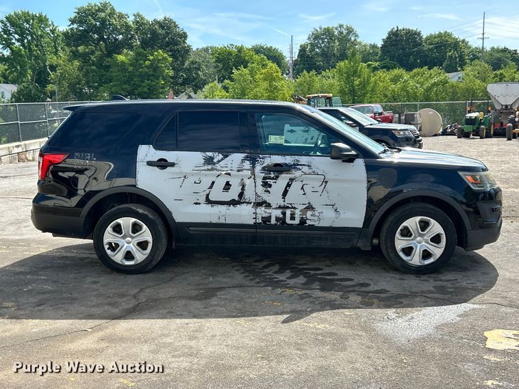 image for item DQ5486 2017 Ford Explorer Police Interceptor SUV