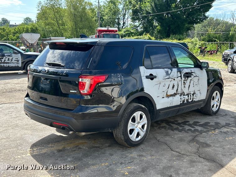 image for item DQ5486 2017 Ford Explorer Police Interceptor SUV