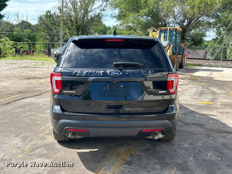 image for item DQ5486 2017 Ford Explorer Police Interceptor SUV
