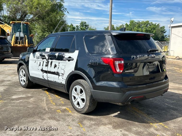 image for item DQ5486 2017 Ford Explorer Police Interceptor SUV