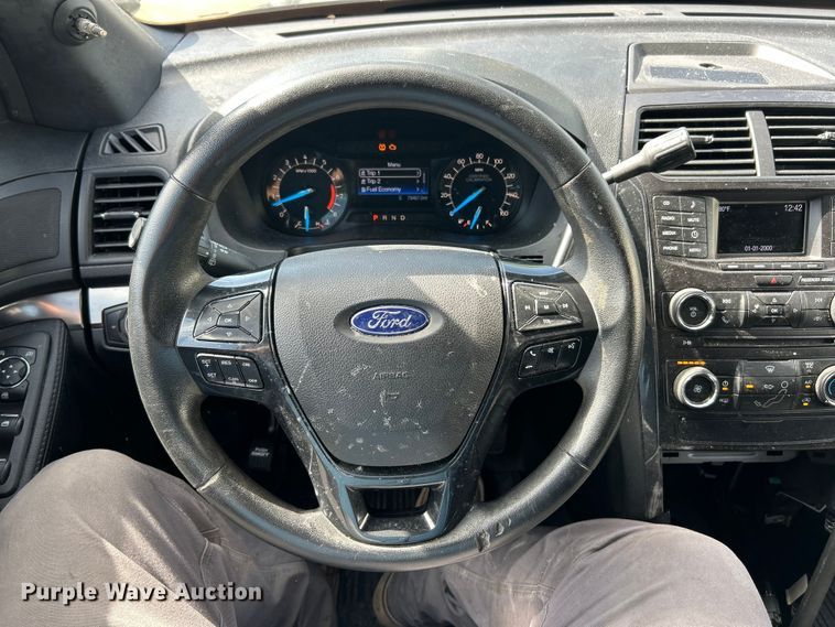 image for item DQ5486 2017 Ford Explorer Police Interceptor SUV