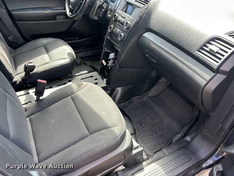 image for item DQ5486 2017 Ford Explorer Police Interceptor SUV