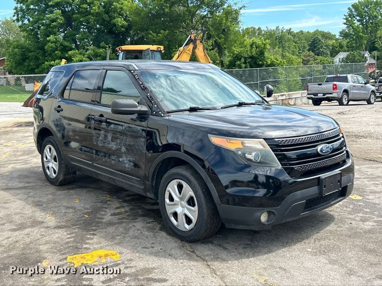 image for item DQ5487 2015 Ford Explorer Police Interceptor SUV