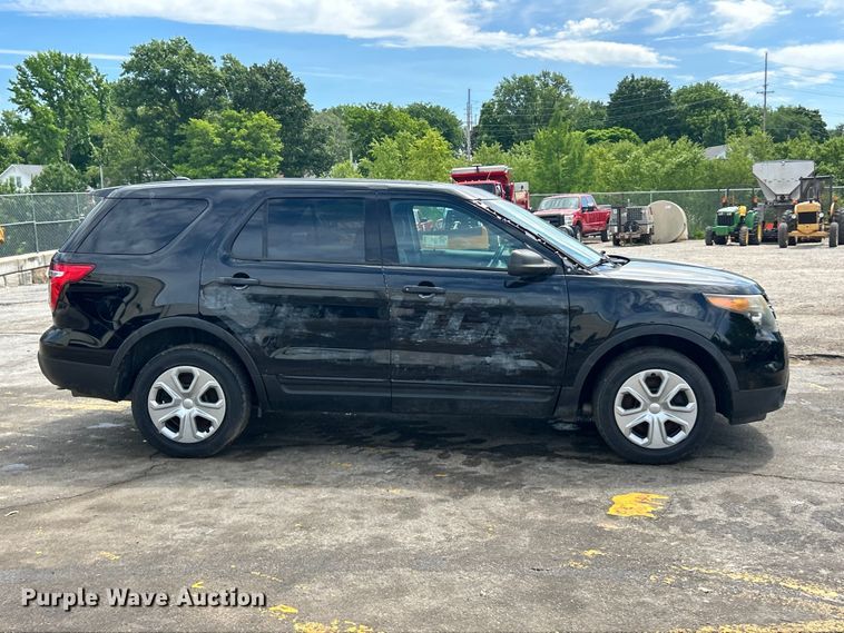 image for item DQ5487 2015 Ford Explorer Police Interceptor SUV