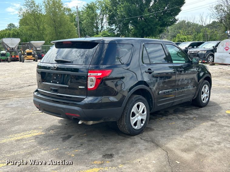 image for item DQ5487 2015 Ford Explorer Police Interceptor SUV
