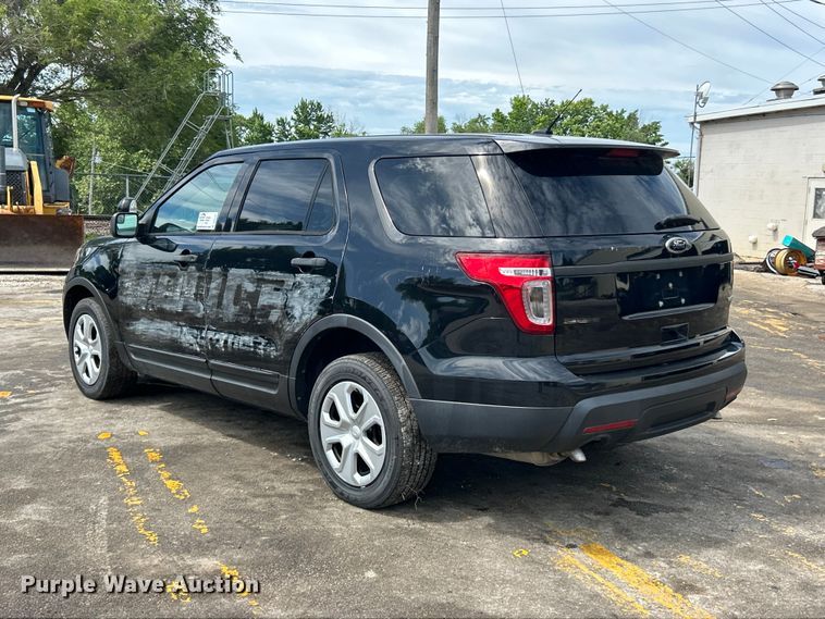 image for item DQ5487 2015 Ford Explorer Police Interceptor SUV