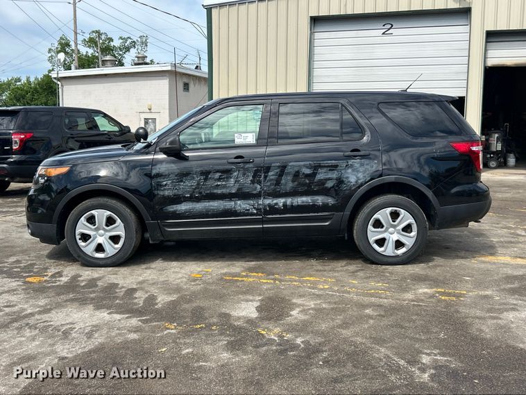 image for item DQ5487 2015 Ford Explorer Police Interceptor SUV
