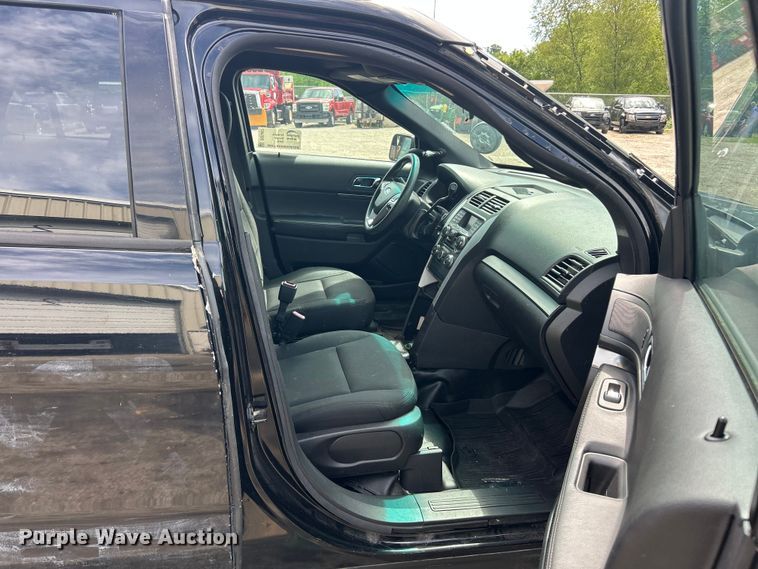 image for item DQ5487 2015 Ford Explorer Police Interceptor SUV