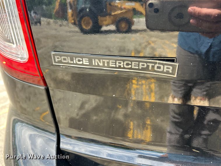image for item DQ5487 2015 Ford Explorer Police Interceptor SUV