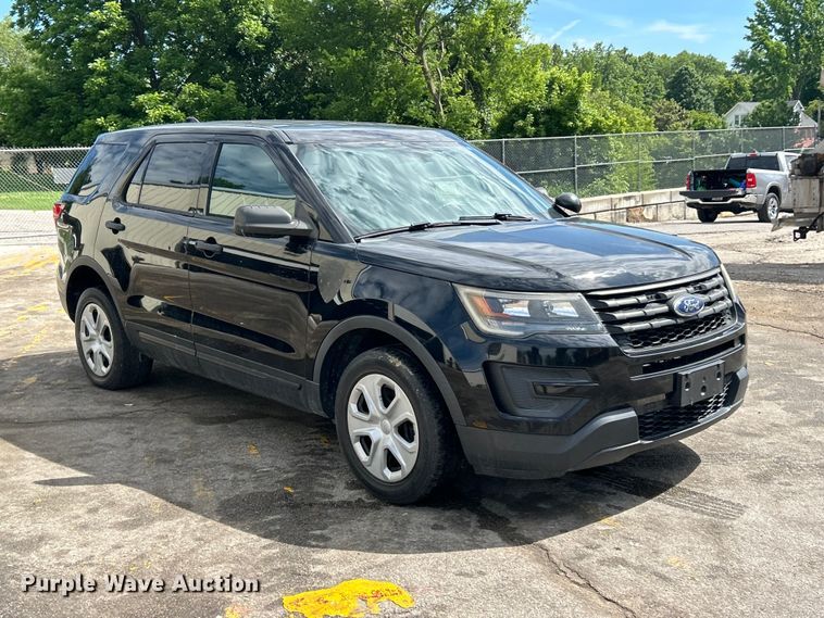 image for item DQ5492 2017 Ford Explorer Police Interceptor SUV