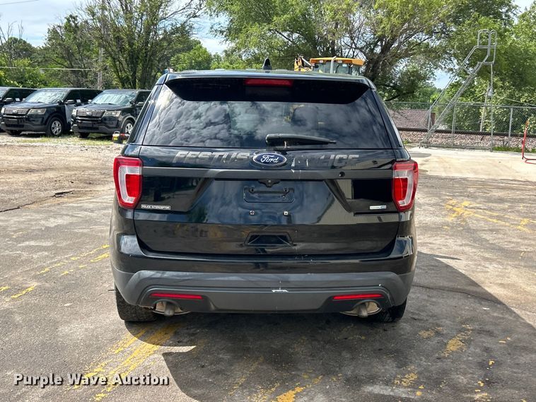 image for item DQ5492 2017 Ford Explorer Police Interceptor SUV