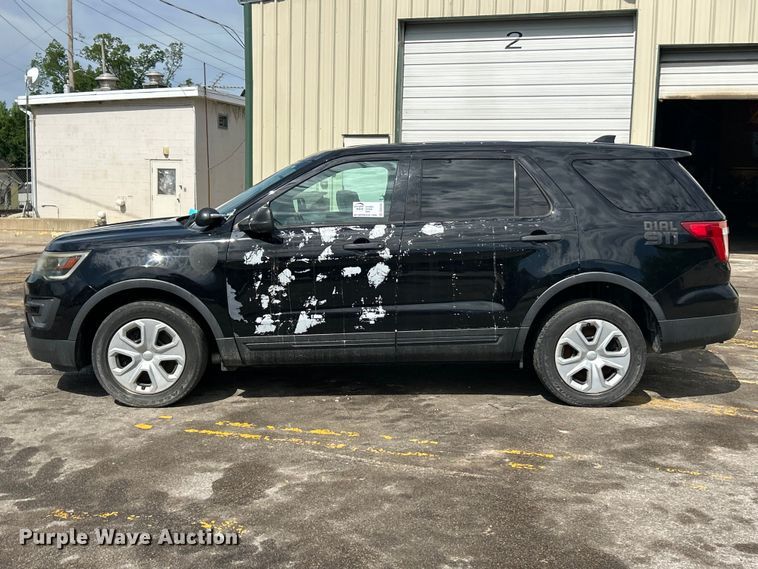 image for item DQ5492 2017 Ford Explorer Police Interceptor SUV