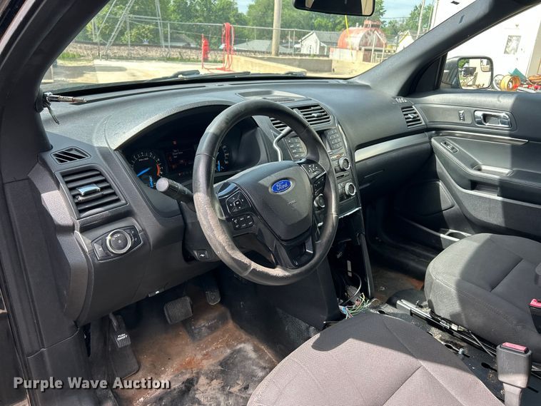 image for item DQ5492 2017 Ford Explorer Police Interceptor SUV