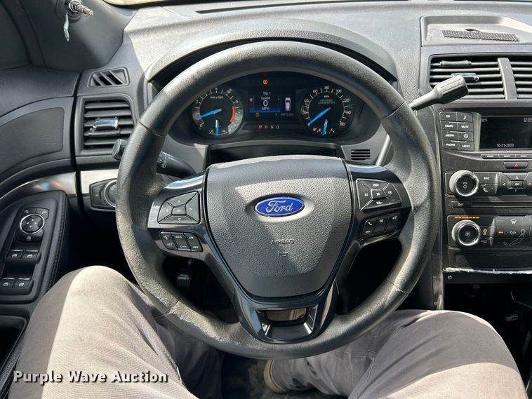 image for item DQ5492 2017 Ford Explorer Police Interceptor SUV
