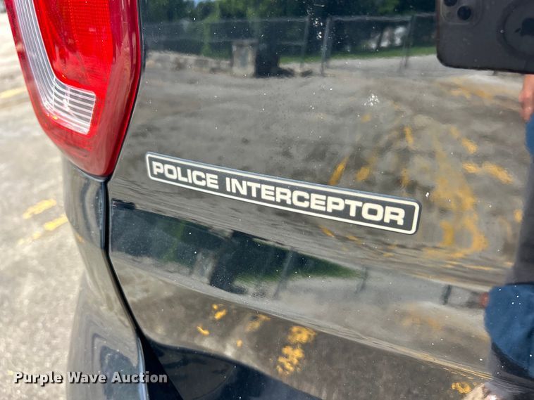 image for item DQ5492 2017 Ford Explorer Police Interceptor SUV