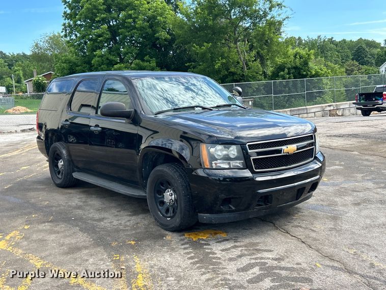 image for item DQ5493 2014 Chevrolet Tahoe Police SUV