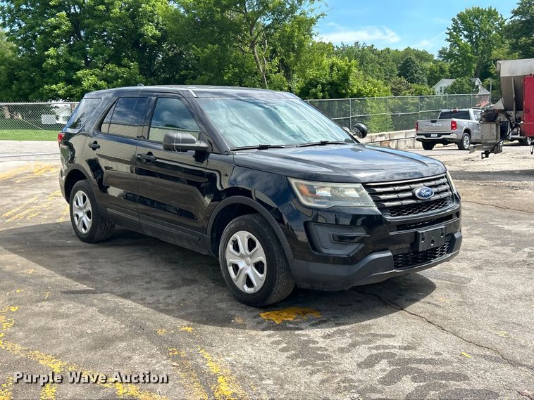 image for item DQ5494 2016 Ford Explorer Police Interceptor SUV