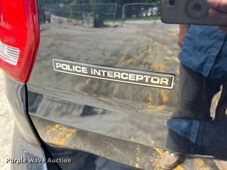 image for item DQ5494 2016 Ford Explorer Police Interceptor SUV
