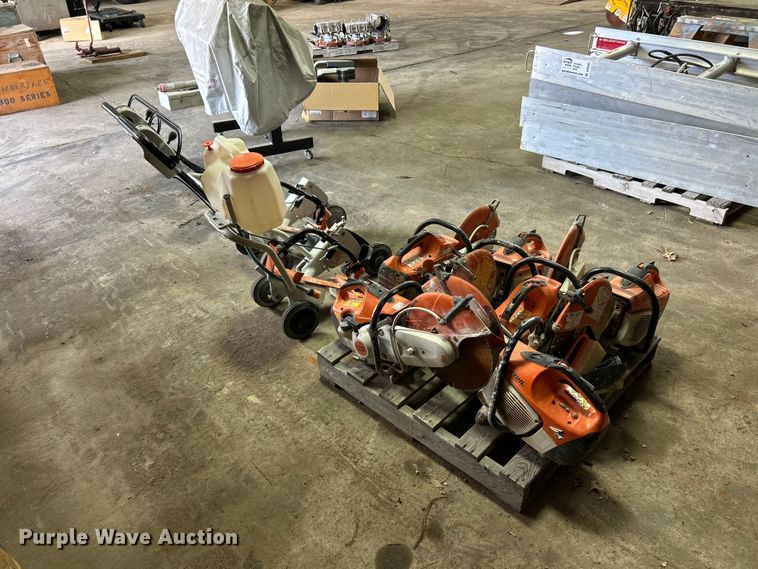 image for item DQ5499 Stihl concrete saws & saw carts