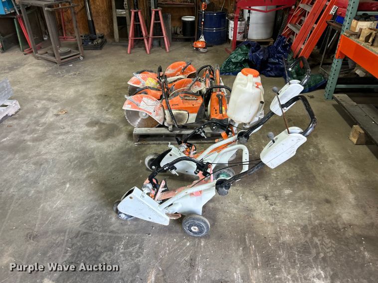 image for item DQ5499 Stihl concrete saws & saw carts
