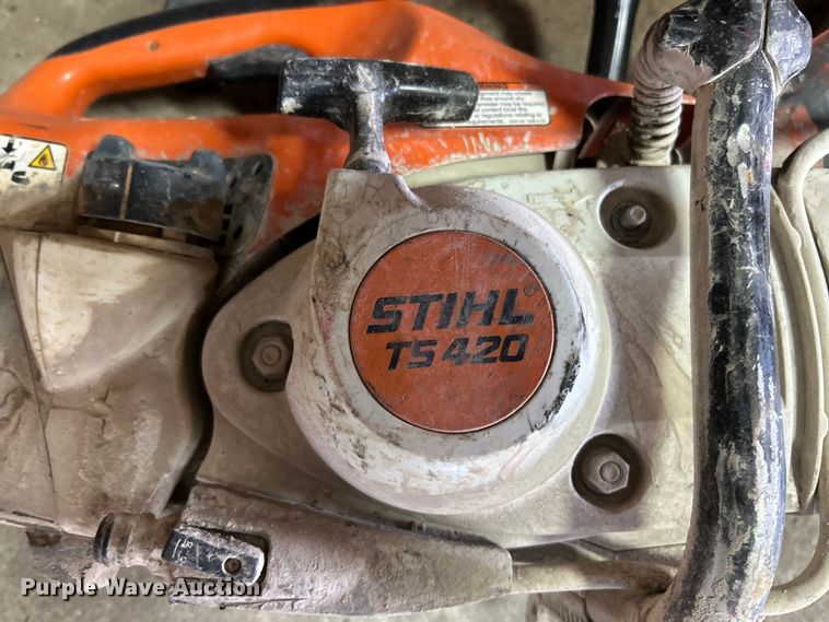 image for item DQ5499 Stihl concrete saws & saw carts