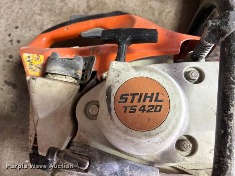 image for item DQ5499 Stihl concrete saws & saw carts