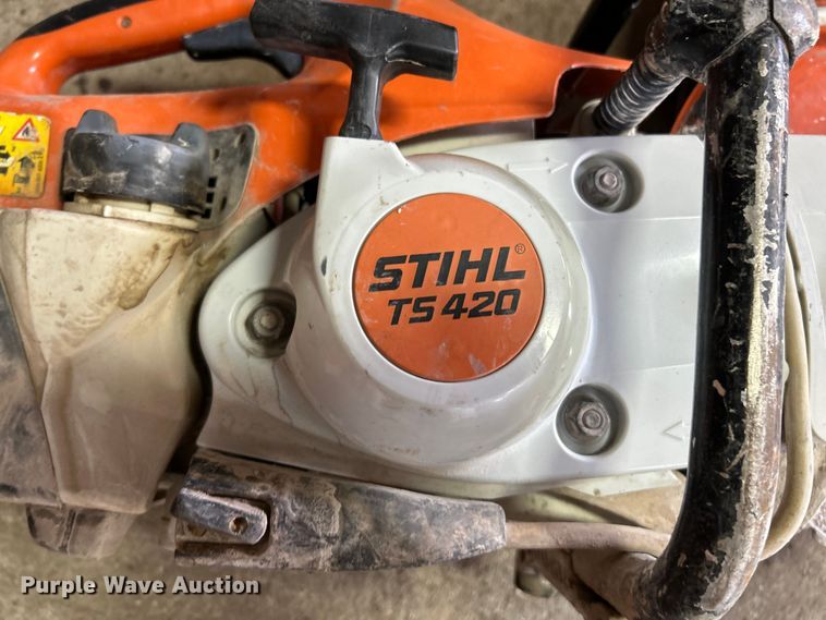 image for item DQ5499 Stihl concrete saws & saw carts