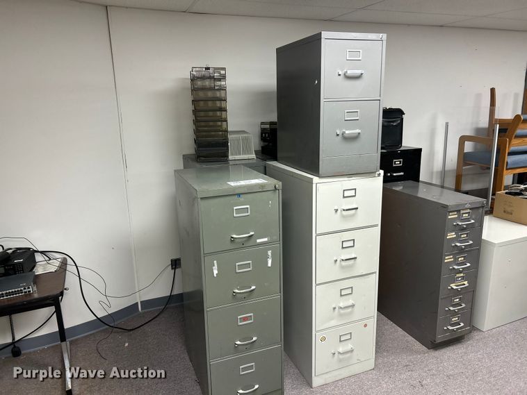 image for item DQ5509 (10) filing cabinets