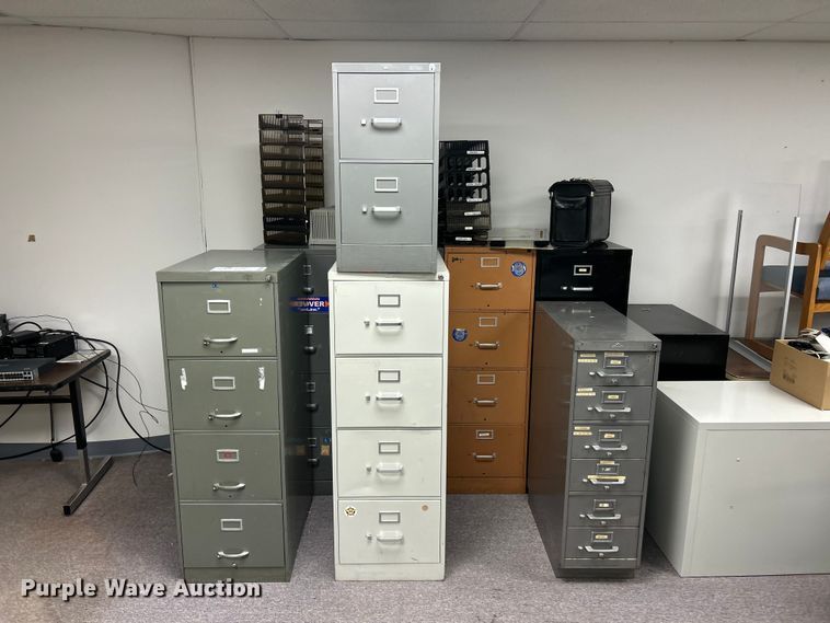 image for item DQ5509 (10) filing cabinets
