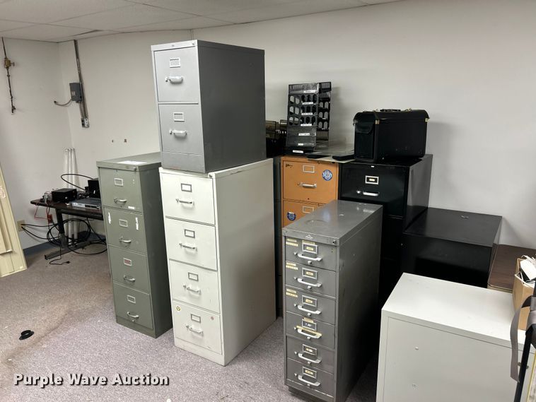 image for item DQ5509 (10) filing cabinets