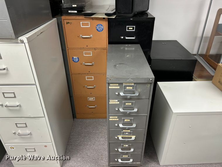 image for item DQ5509 (10) filing cabinets