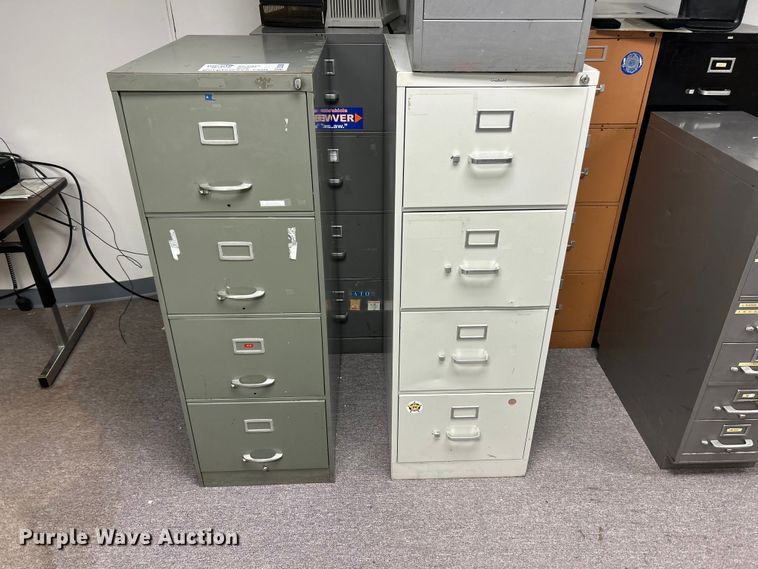 image for item DQ5509 (10) filing cabinets