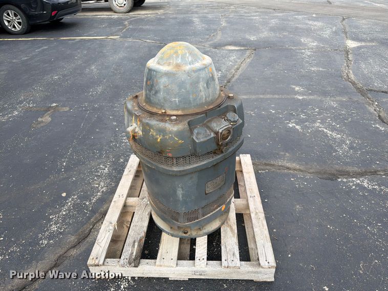 image for item DQ7818 High Thrust U.S. Electrical Motors electric motor