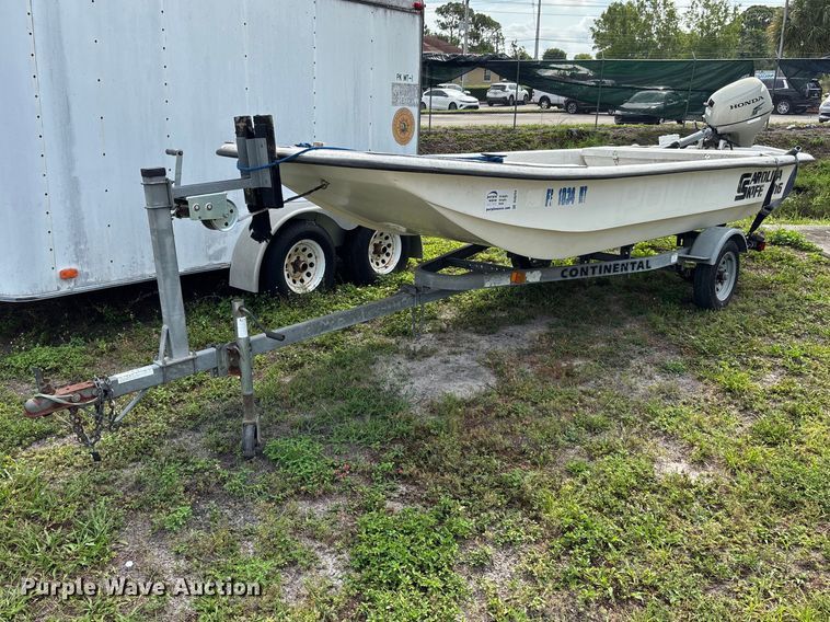 image for item DU6254 2008 EKH Carolina Skiff J 16 boat