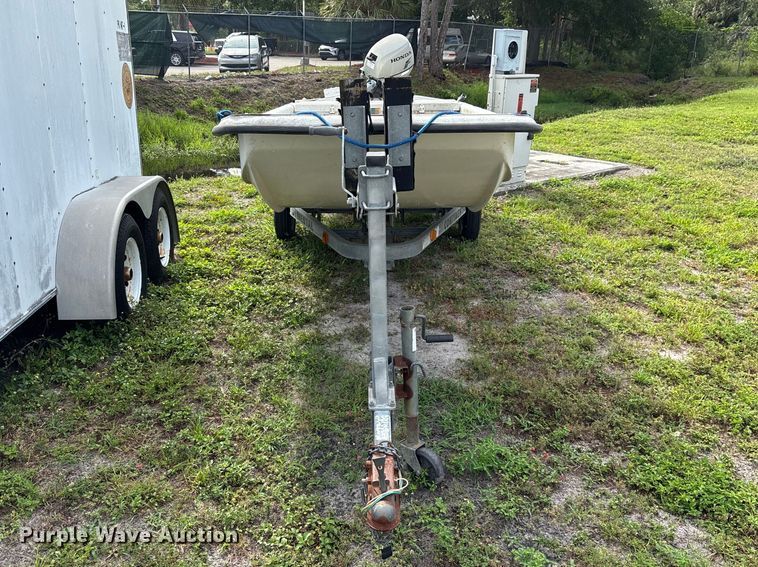 image for item DU6254 2008 EKH Carolina Skiff J 16 boat